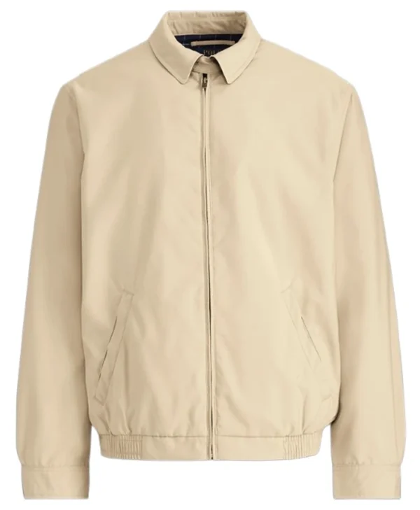 Elon Hawthorne Beyond the Gates Beige Jacket For Sale