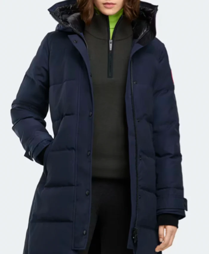 Emilie Ikeda The Today Show Blue Puffer Coat For Sale