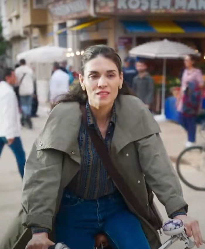 Emine Meyrem To Love, to Lose Green Coat For Sale