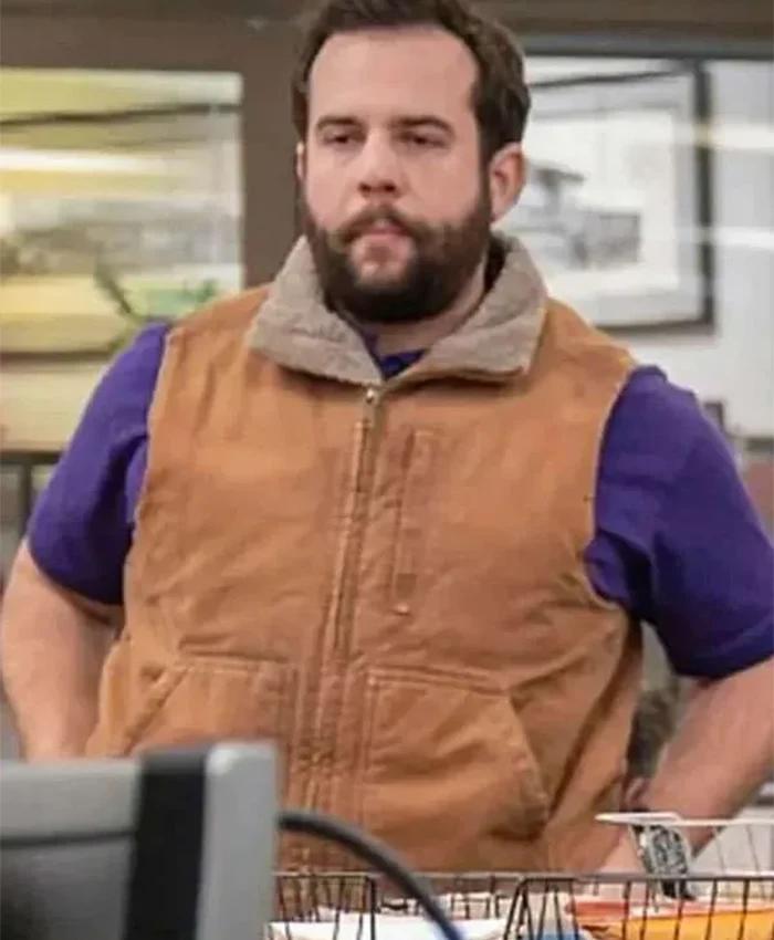 Eric Rahill The Paper Cotton Shearling Vest