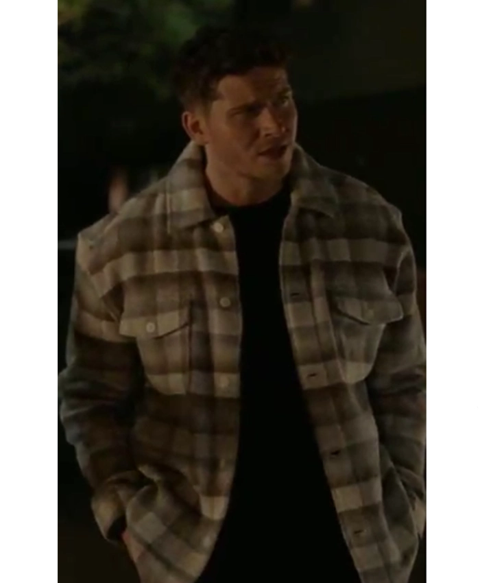 Evan Buckley 9-1-1 S09 Plaid Jacket