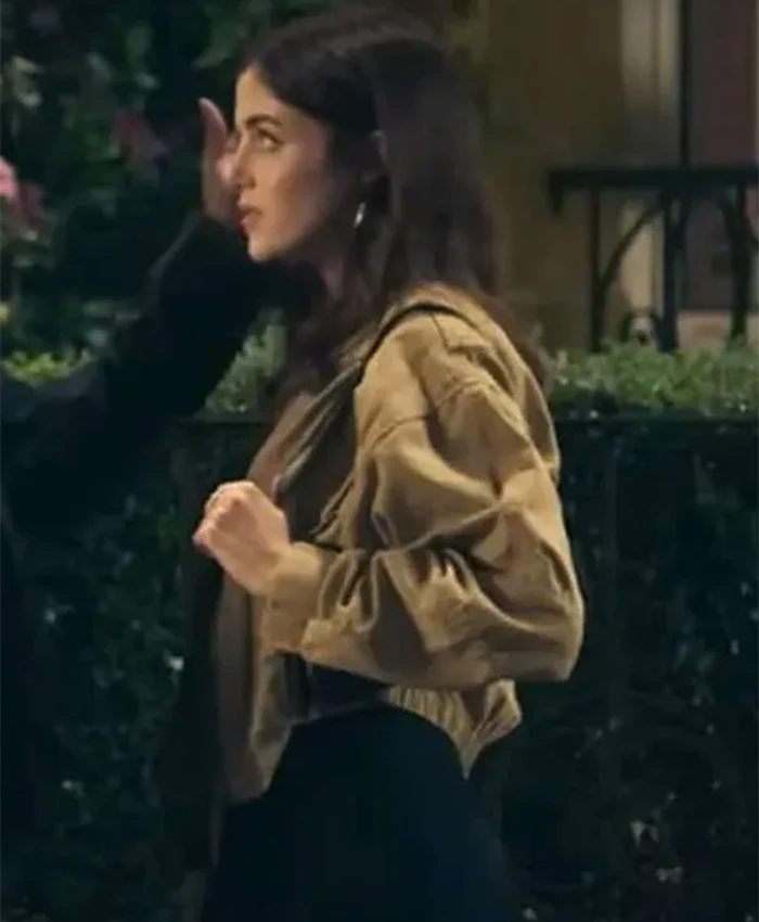 Eve Ryan Boulevard Brown Cotton Jacket For Sale