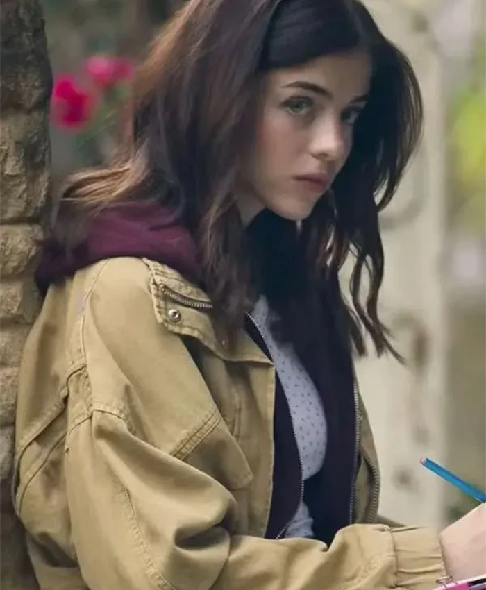 Eve Ryan Boulevard Brown Cotton Jacket