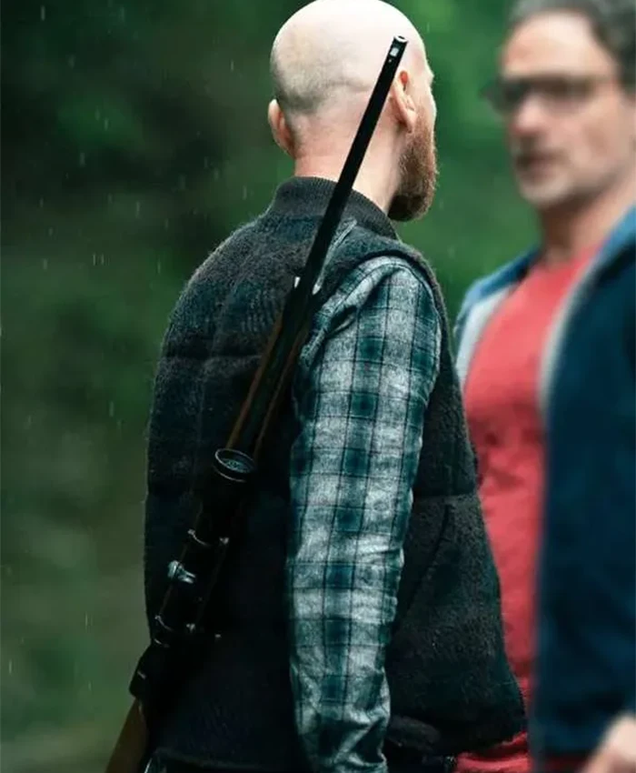 Ewen Bremner Cold Water S01 Black Vest For Sale