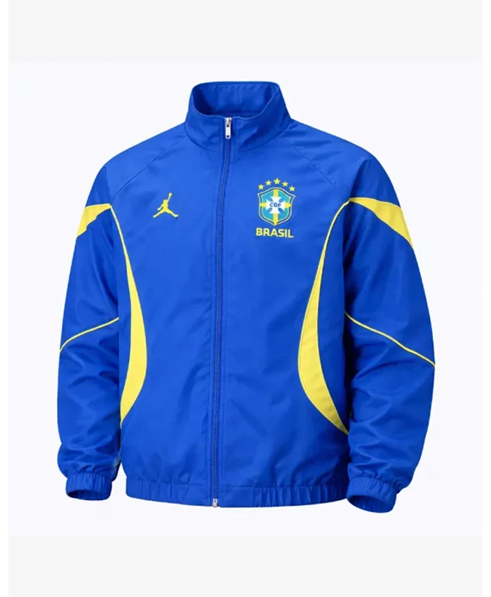 Fifa World cup 2026 Nike X Jordan Brazil Anthem Jacket Blue