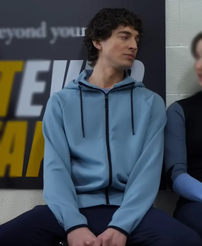 Finding Her Edge Freddie O’Connell Blue Hoodie