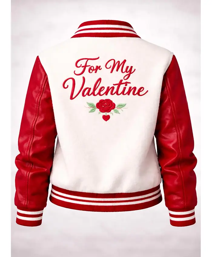 For My Valentine Varsity Jacket For Sale
