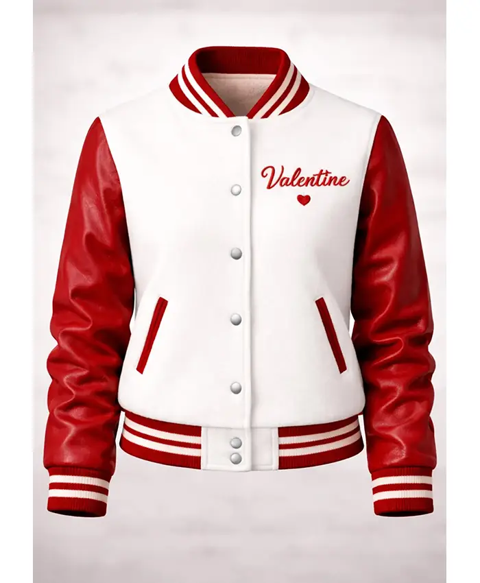 For My Valentine Varsity Jacket