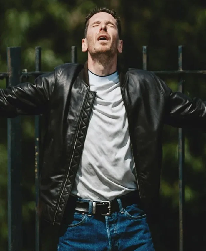 Gerard Kearns Waiting for the Out Leather Jacket