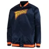Golden State Warriors Navy Bomber Jacket