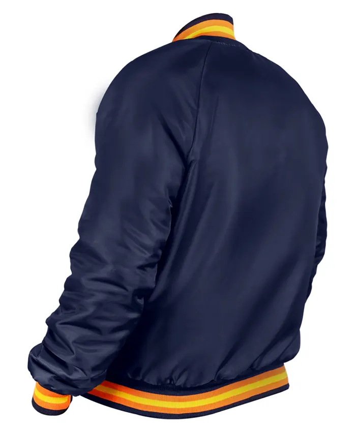 Golden State Warriors Navy Bomber Jacket On Sale
