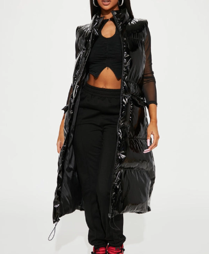 Golnesa Gharachedaghi The Valley Persian Style S01 Black Vest For Sale