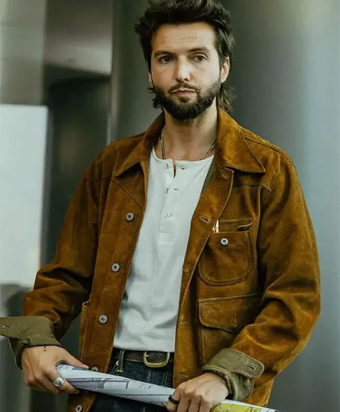 Guy Burnet Landman S02 Brown Suede Leather Jacket