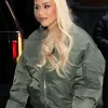 Gwen Stefani NYC Green Bomber Jacket