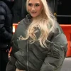 Gwen Stefani NYC Green Bomber Jacket For Sale