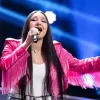 Hailey Wright The Voice S27 Pink Fringe Jacket For Sale