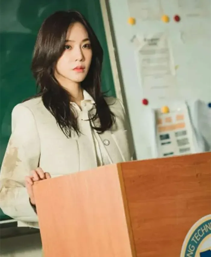 Han Ji-Eun Study Group Wool Jacket For Sale