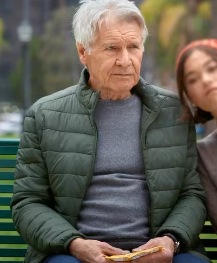 Harrison Ford Shrinking S03 Green Puffer Jacket