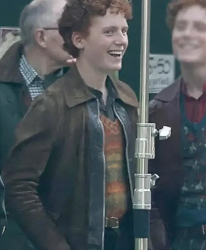 Harry Potter George Weasley Brown Suede Jacket