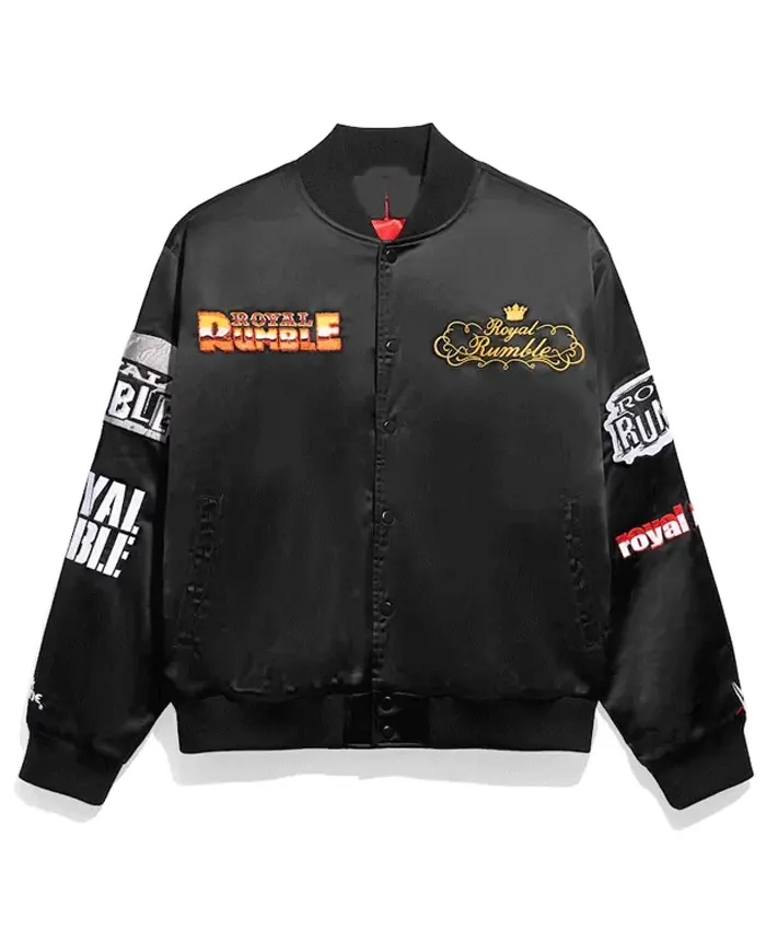 Historic Logos Royal Rumble Black Jacket