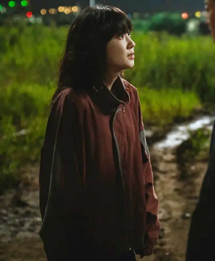 Hyper Knife Park Eun-bin Red Jacket For Sale