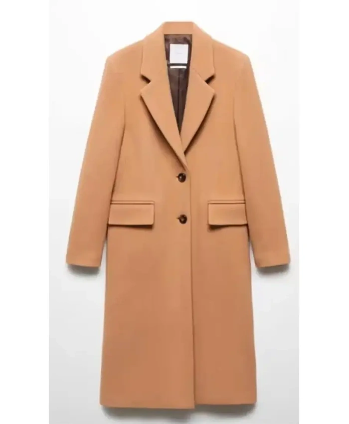 Ingrid Oliver Run Away Wool Coat For Sale