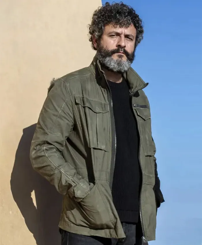 Isak Férriz City of Shadows Green Jacket For Sale