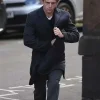 Jamie Bell Half Man Black Coat