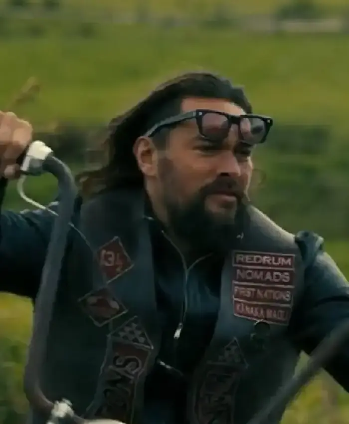 Jason Momoa The Wrecking Crew Leather Vest