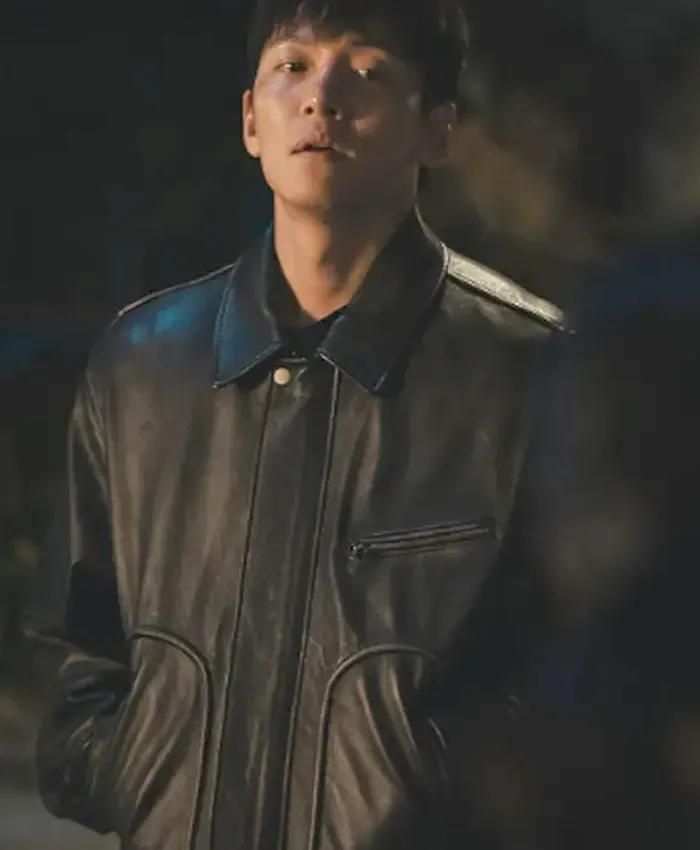 Ji Chang-wook The Manipulated Leather Jacket