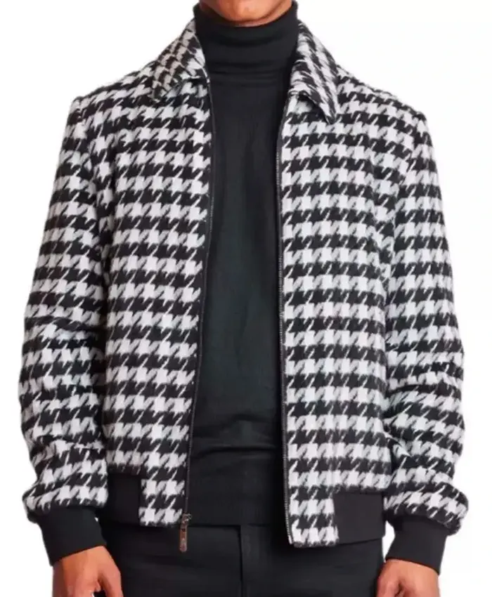 Jibre Hordges Beyond The Gates Houndstooth Jacket For Sale