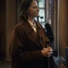 Jodie Foster A Private Life Brown Coat