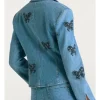 Joy Behar The View Bow Embellished Blazer Back
