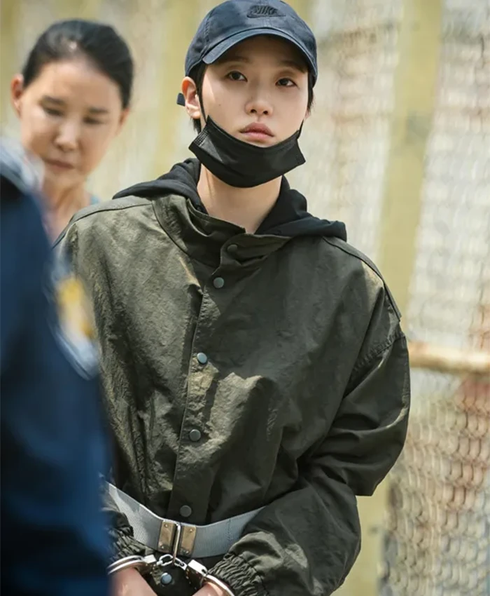 Kim Go-eun The Price of Confession Green Jacket For Sale