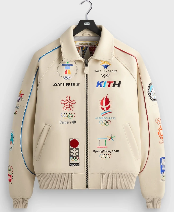 Kith X Avirex Olympics Heritage Bomber Jacket- Shop now