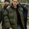 Krista Kosonen Land of Sin S01 Green Puffer Jacket For Sale