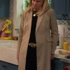 Kristen Johnston Leanne S01 Beige Trench Coat