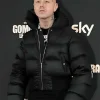 Lazza Gomorra Le Origini Photocall Black Puffer Jacket