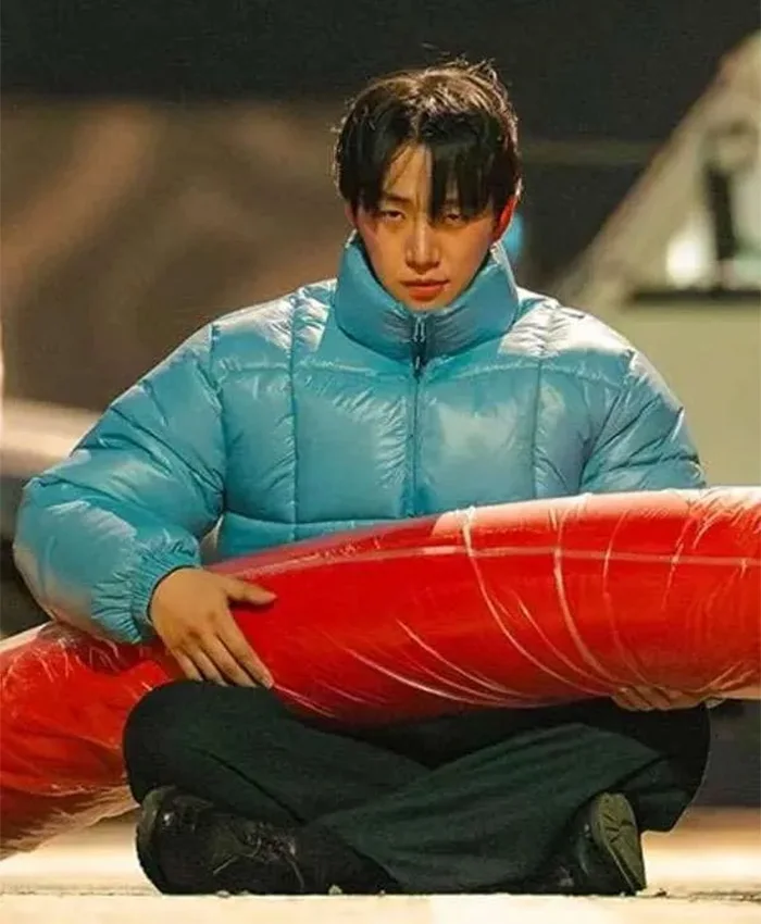 Lee Jun-ho Typhoon Family S01 Puffer Jacket