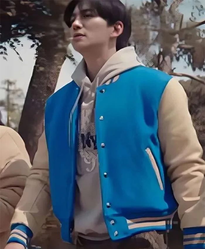 Lee Jun-ho Typhoon Family S01 Varsity Jacket For Sale