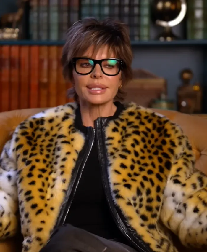 Lisa The Traitors S04 Leopard Print Jacket