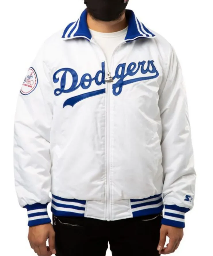 Los Angeles Dodgers 1980 Satin Bomber Jacket
