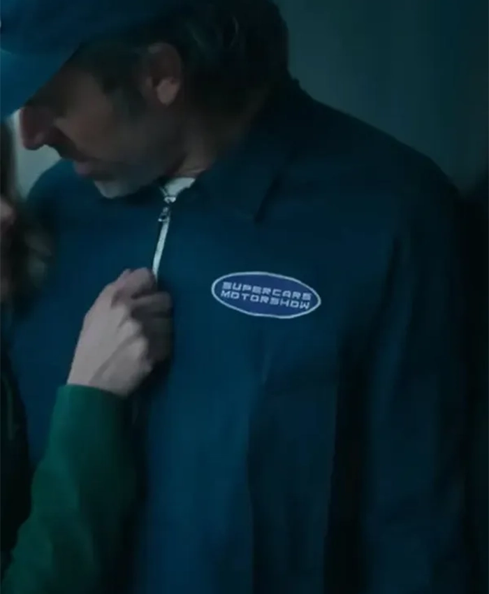 Luca Argentero Motorvalley Blue Jacket For Sale