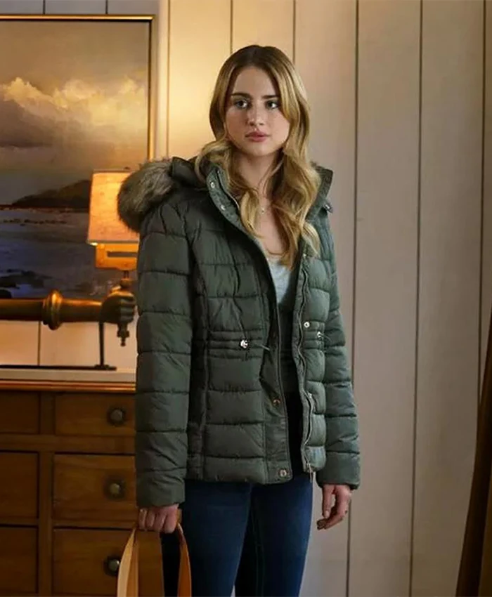 Lucy Albright Tell Me Lies S03 Puffer Jacket