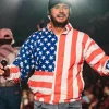 Luke Bryan American Flag Jacket