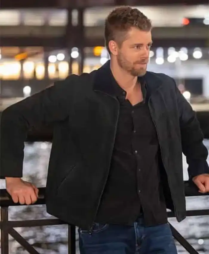 Luke Mitchell Chicago Med S11 Black Jacket