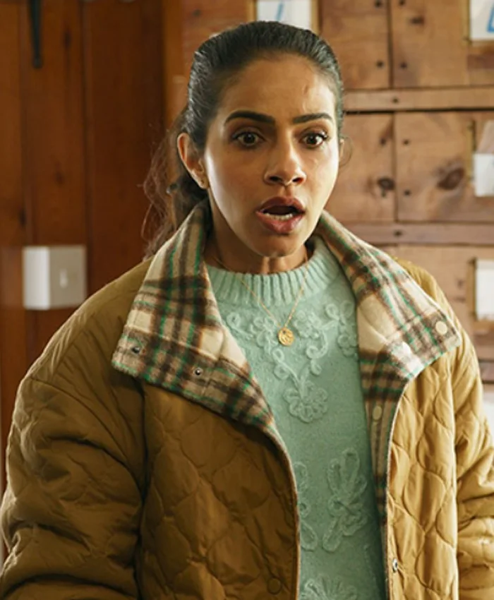 Mandip Gill Can You Keep a Secret S01 Beige Jacket