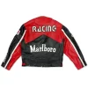 Marlboro Red and Black Racing Jacket For Sale