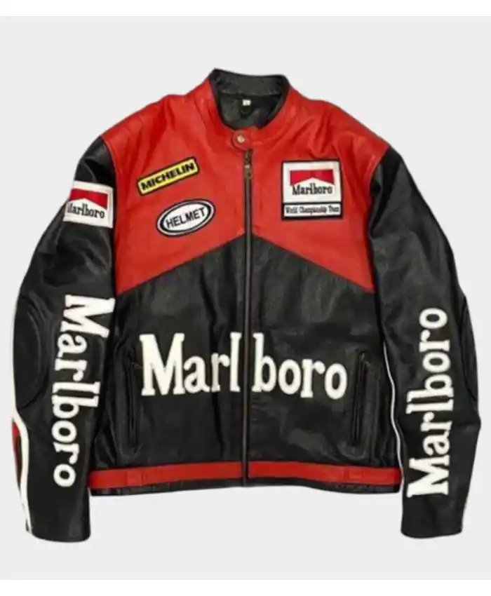 Marlboro Red and Black Racing Jacket