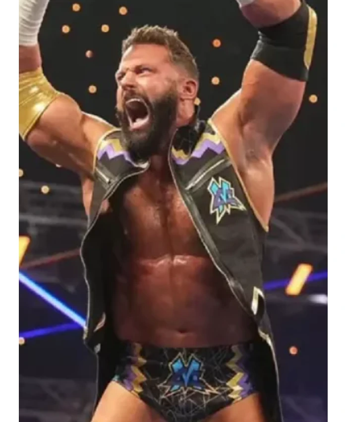 Matt Car­dona Smack­Down 2026 Black Vest